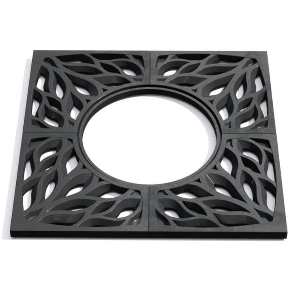 Приствольная решетка для дерева ZKING CRUST 1.2х1.2м Черная